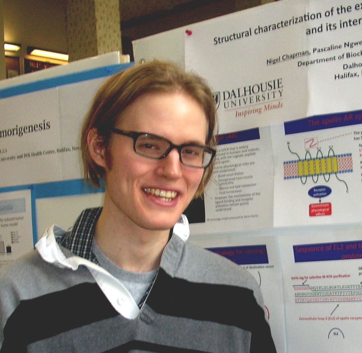 Nigel at Grad Research Day